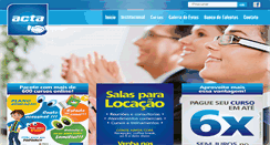 Desktop Screenshot of actatreinamento.com.br